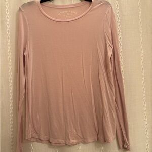 Aeropostale Soft Blush Long Sleeve Tee